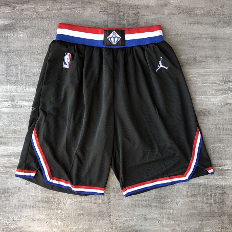 Men NBA 2019 all star Black Shorts 0416->more jerseys->NBA Jersey